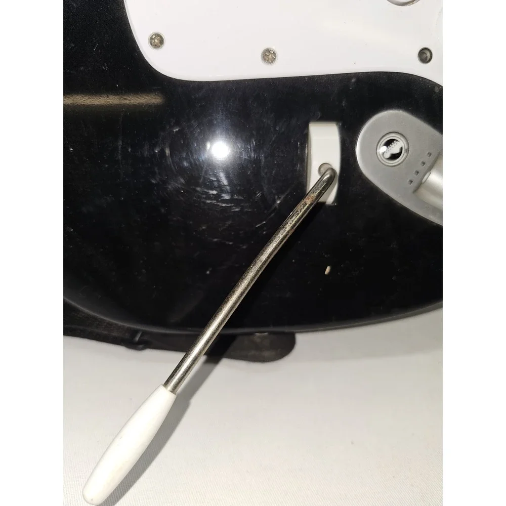 Nintendo Wii Rock Band Fender Stratocaster Wireless Guitar Harmonix No Dongle